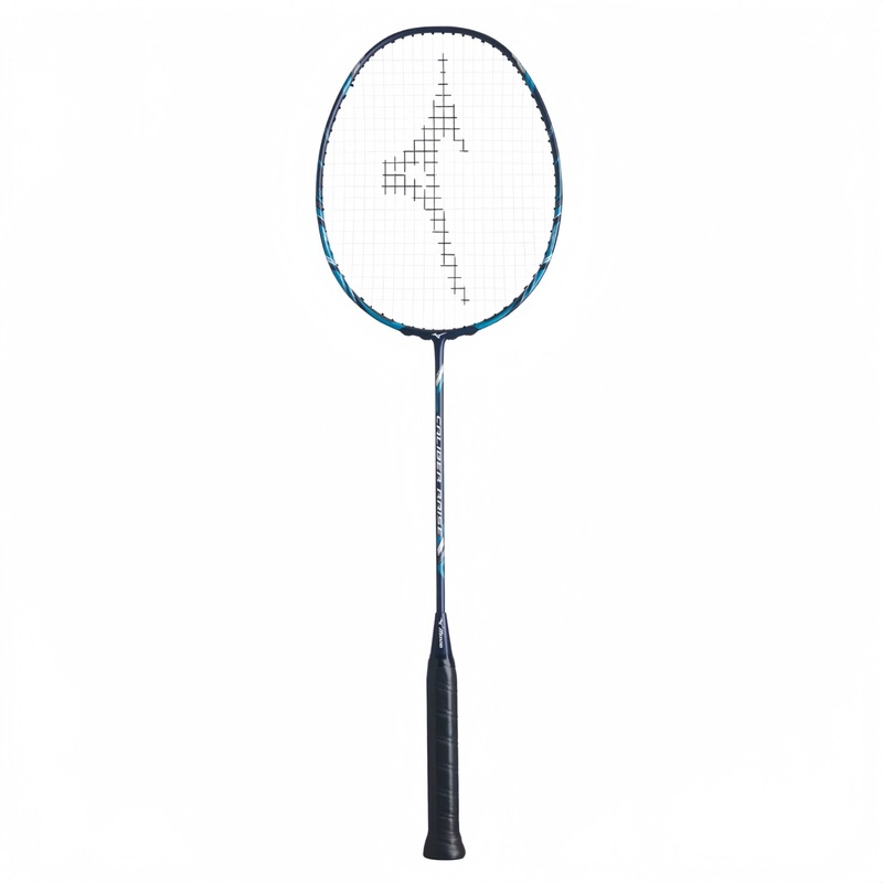 MIZUNO CALIBER RAISE (Navy/Blue) Badminton Racquet  Strung & Free Grip 4U (Avg. 83g) G6