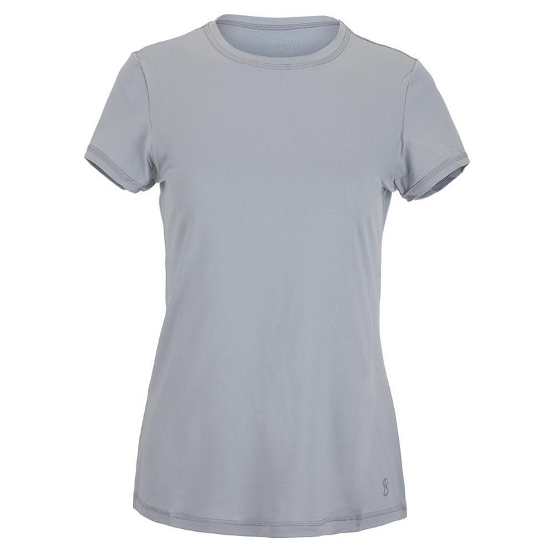 Women’s UV Short Sleeve Tennis Top Stone