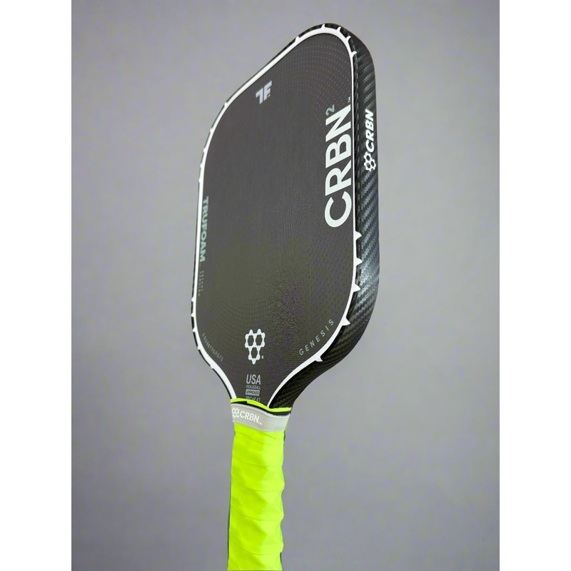 Custom CRBN TF Genesis – Trufoam Pickleball Paddle – Hesacore Grip – Slyce Speed Cap – Volt
