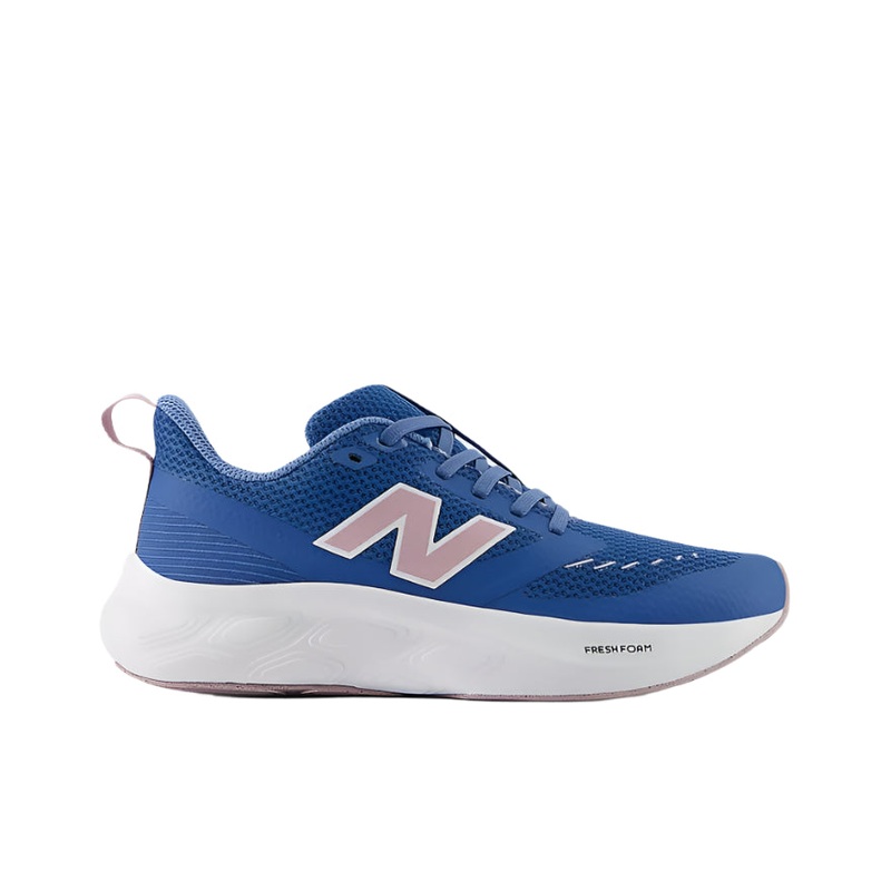 New Balance Kids’ Fresh Foam 625 Bungee Lace w/ Top Strap Sea Stone/Twilight Haze-NP 10.5