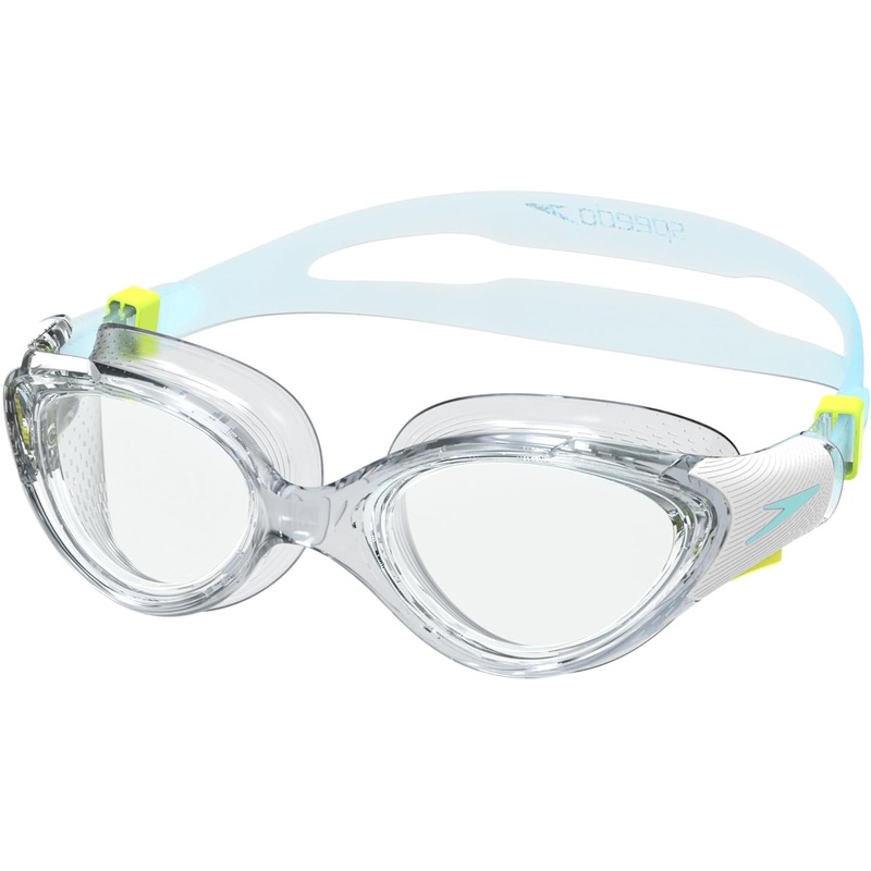 Speedo Women’s Biofuse 2.0 Googles Clear/White/Marine Blue