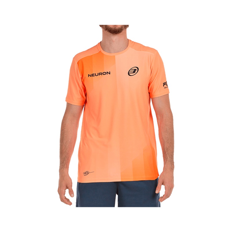 T shirt Bullpadel Chingotto 25V Papaya 2025