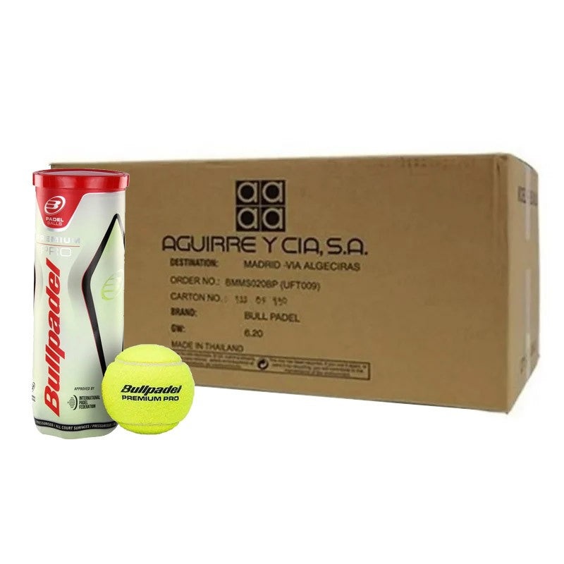 BULLPADEL PREMIUM PRO Padel Balls Box (24 Pcs)