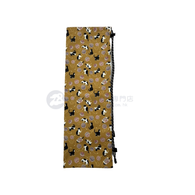 Handmade Water Resistant Racket Case (Japanese Kitten Pattern 468) Japanese Kitten Pattern 468