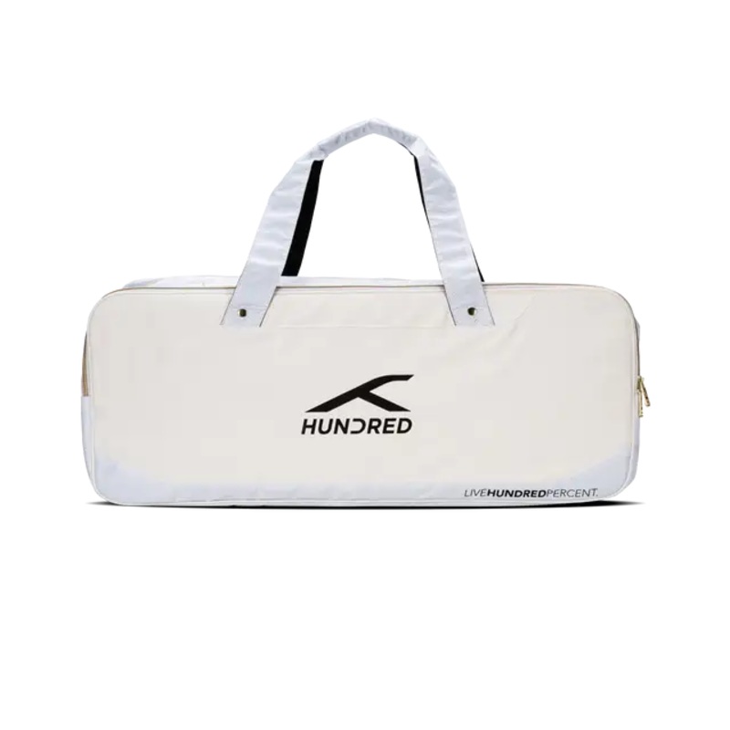 Hundred PitchBlack Kitbag – White White Tournament Bag