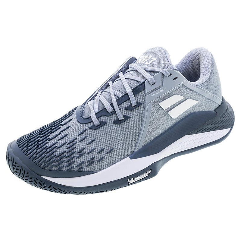Men`s Propulse Fury 3 Tennis Shoes Grey and White