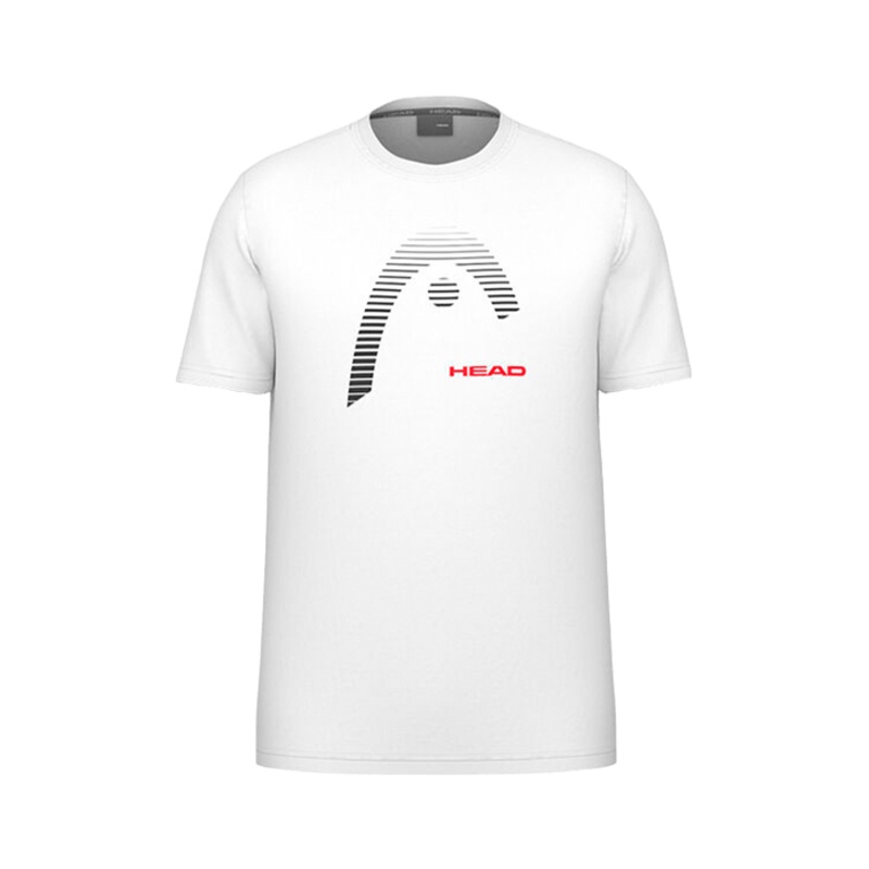 T shirt HEAD Carl White 2025