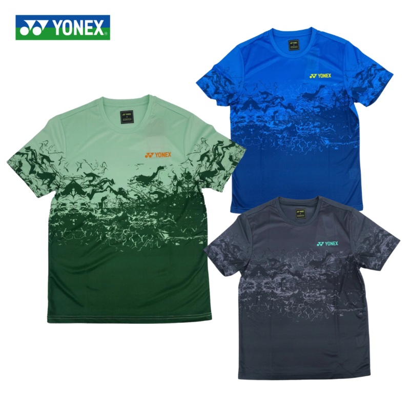 YONEX Men’s Round Neck T-shirt 2830 Turbulence XS