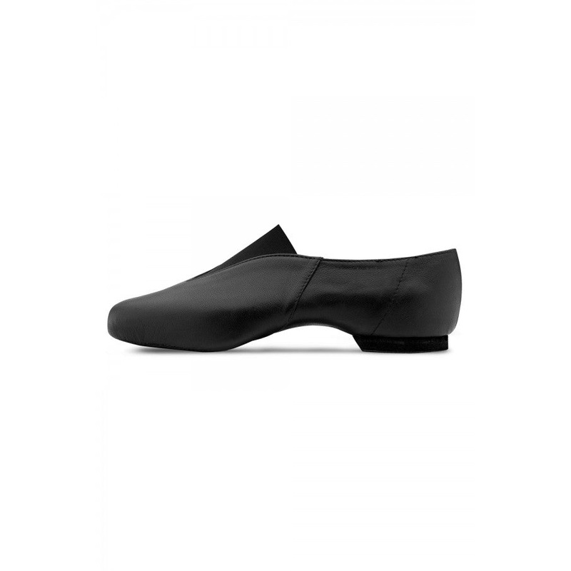 Bloch Pure Leather Jazz Shoes Junior – Black Black 1