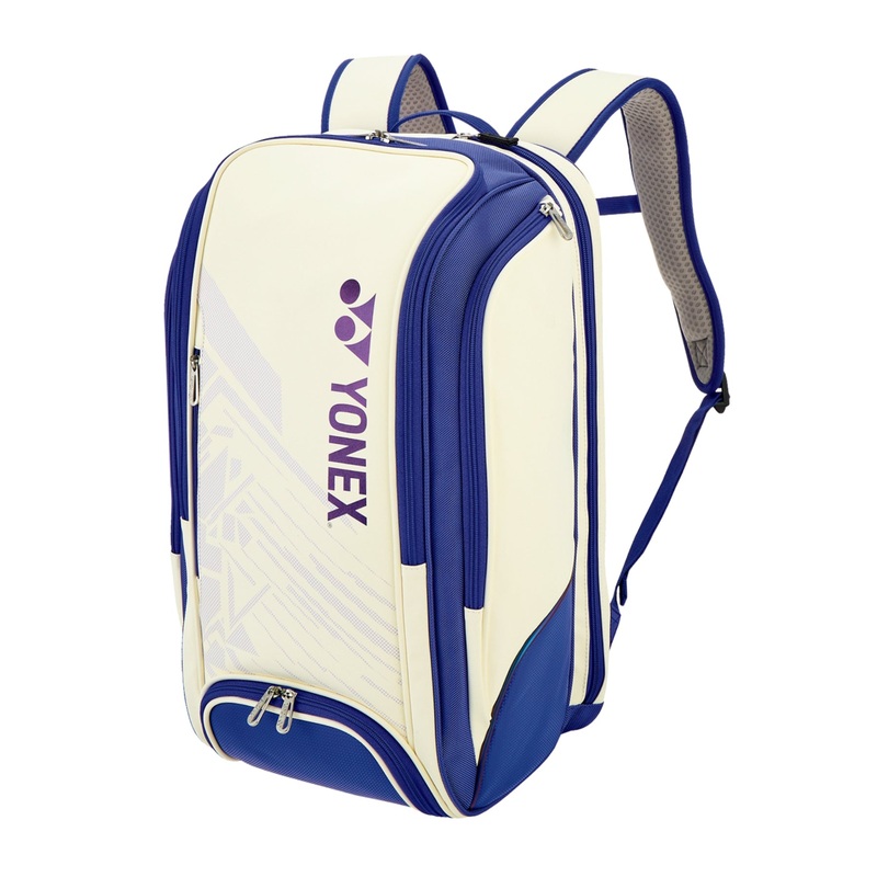 YONEX 2025 Expert Badminton/Tennis Backpack White/Deep Blue BA02512EX
