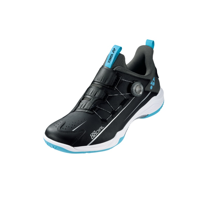 Yonex Power Cushion 88 Dial Wide Badminton Shoes [Black/Ice Blue] *CLEARANCE*