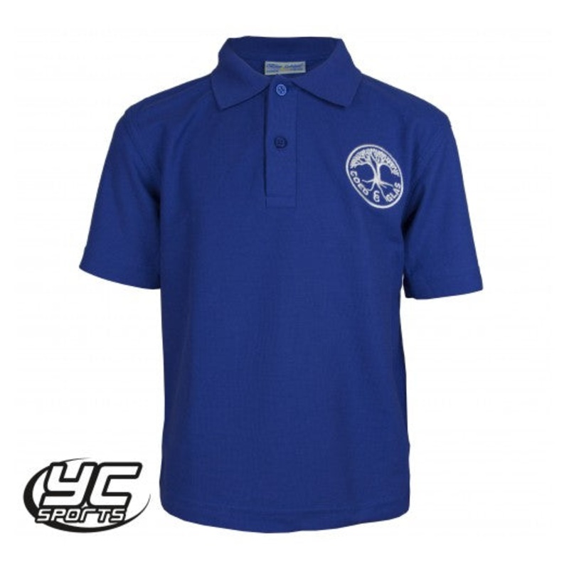 Coed Glas Primary School Polo 2/3 ROYAL