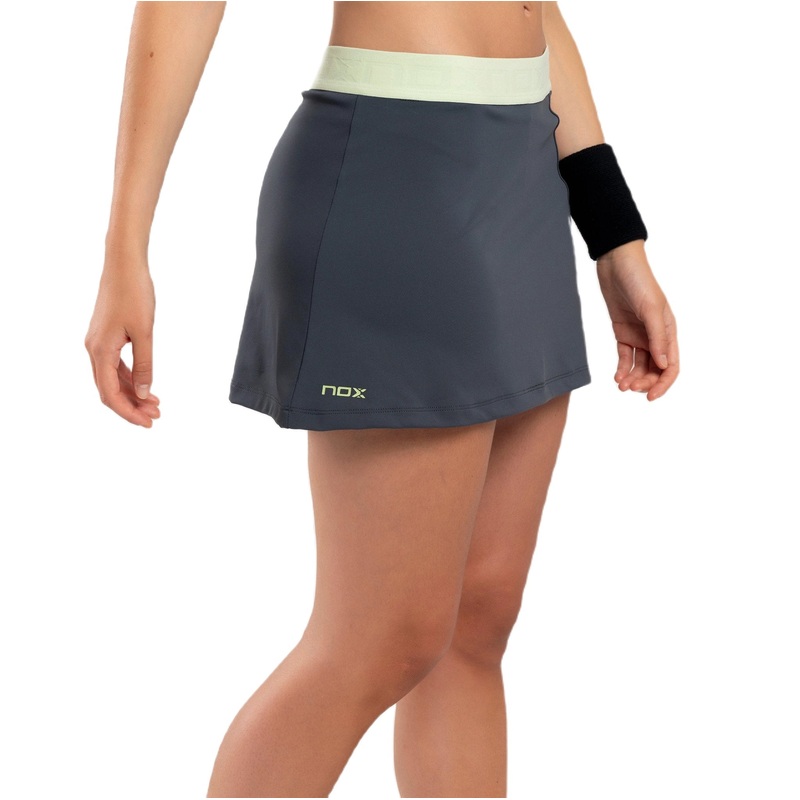 Falda Nox Pro Charcoal Gris Mujer