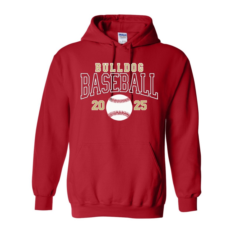 Thomasville Bulldog Baseball Hoodie