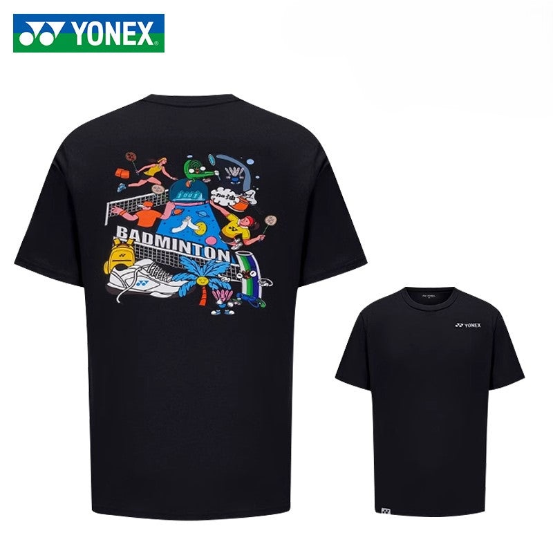 YONEX Limited UNI T-shirt YOBC4050CR Black M