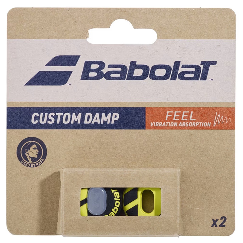 Babolat Custom Damp X2 Black/Yellow 700130 BLACK/YELLOW NA