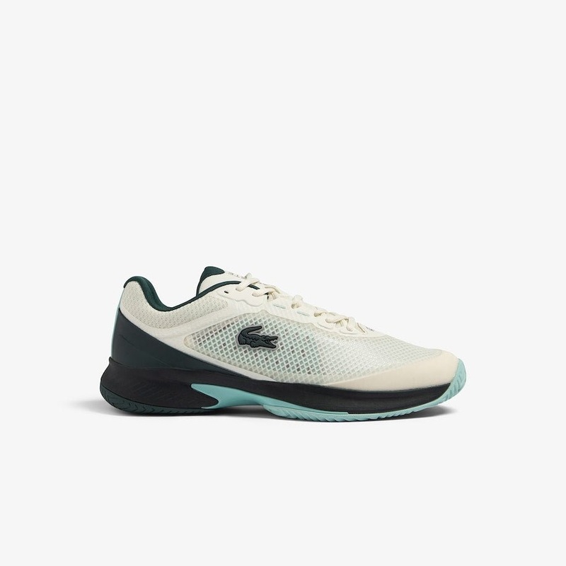 Lacoste Tech Point Womens Tennis Shoes – White/Green