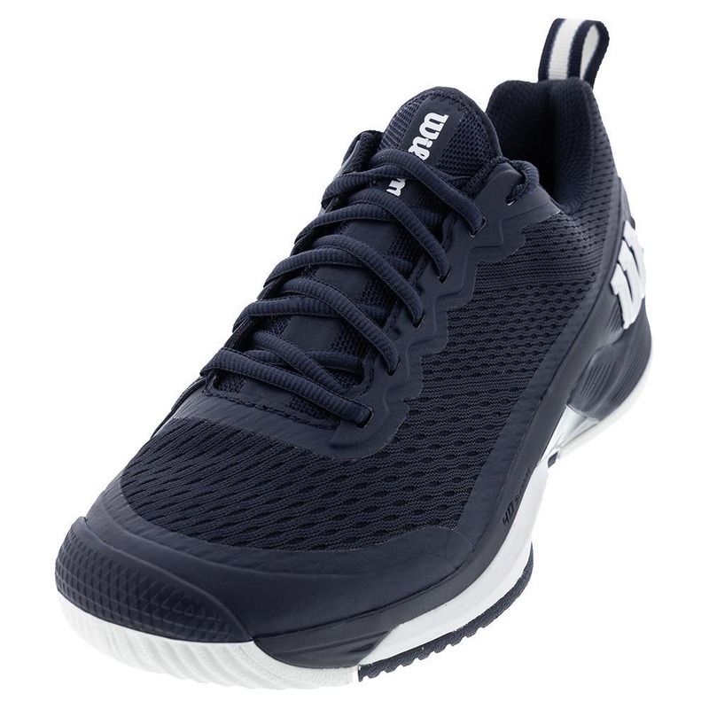 Men’s Rush Pro 4.5 Tennis Shoes Navy and White