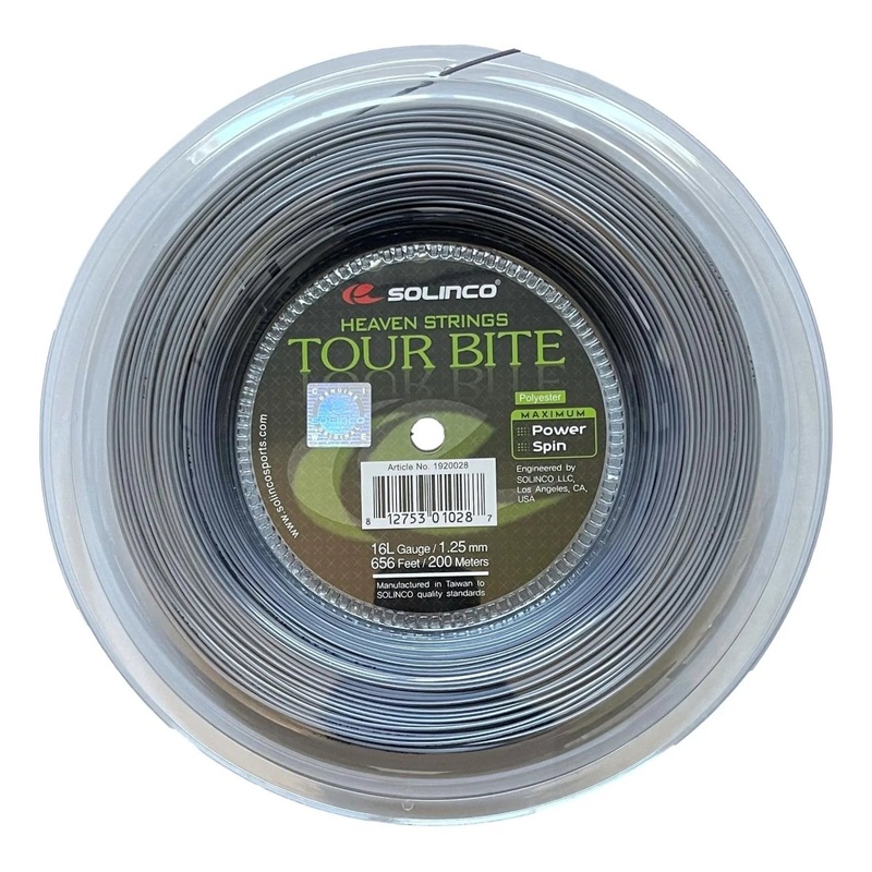 Solinco Tour Bite 16L Tennis String Reel – 656ft