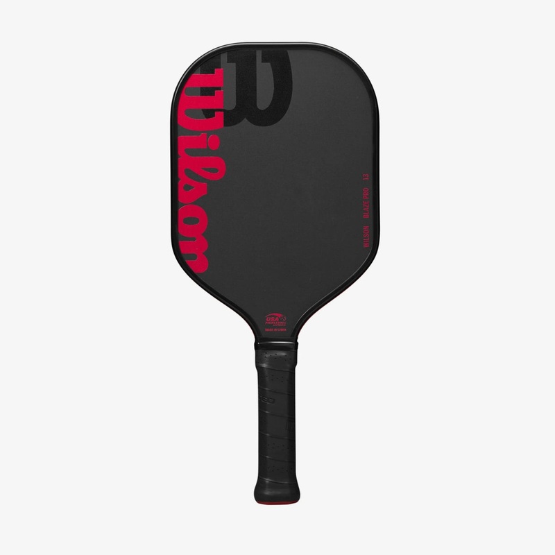 Wilson Blaze PRO 13 Pickleball Paddle – Black / Red