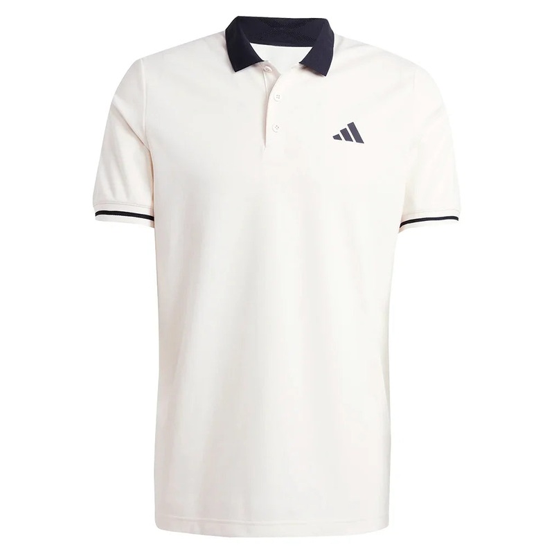 Men`s Heritage Tennis Polo Chalk White