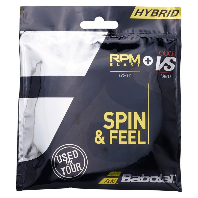 RPM 17G + VS Touch 16G Tennis String