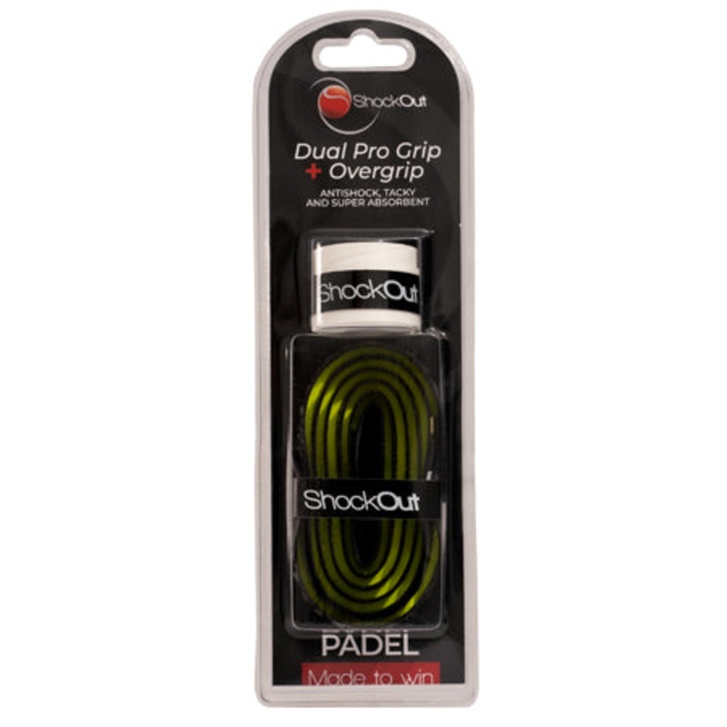 DUAL GRIP SHOCKOUT NEGRO/AMARILLO