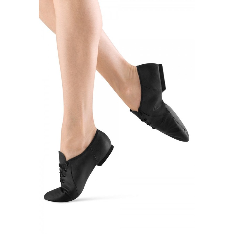 Bloch Jazzsoft Leather Shoes Junior – Black BLACK 1