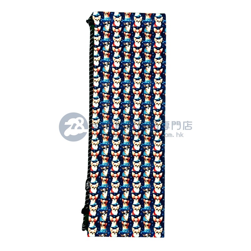 Handmade Water Resistant Racket Case (Winter Chihuahua 493) Winter Chihuahua 493
