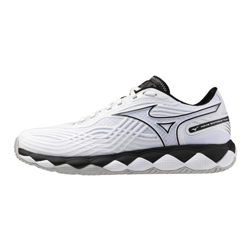 Mizuno Wave Enforce Tour 2 AC Men Tennis Shoes [White/Black]