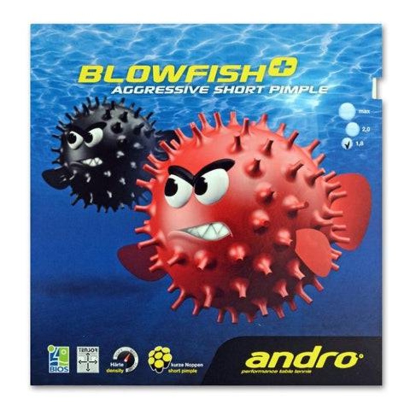 Andro Blowfish Plus – Short Pips