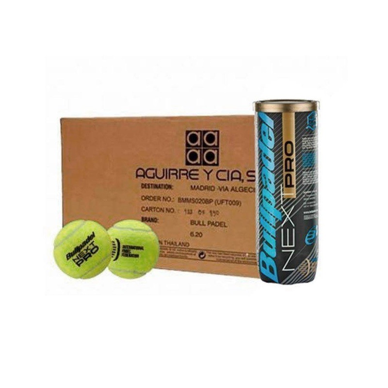BULLPADEL FIP NEXT PRO Padel Balls Box (24 Pcs)