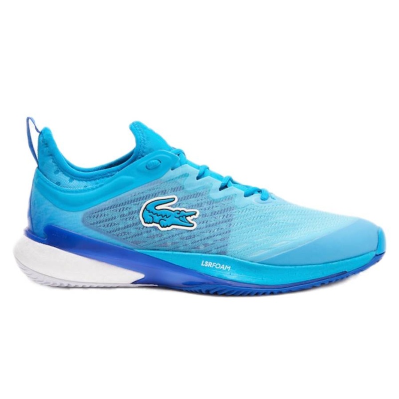 Lacoste AG-LT23 Lite Men’s Tennis Shoes (Blue/White)