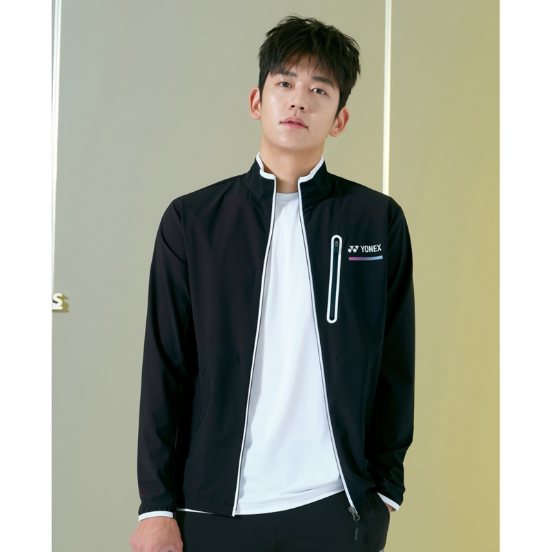 YONEX Men’s Warm Up Jacket 243WU001M BLACK 95(M)