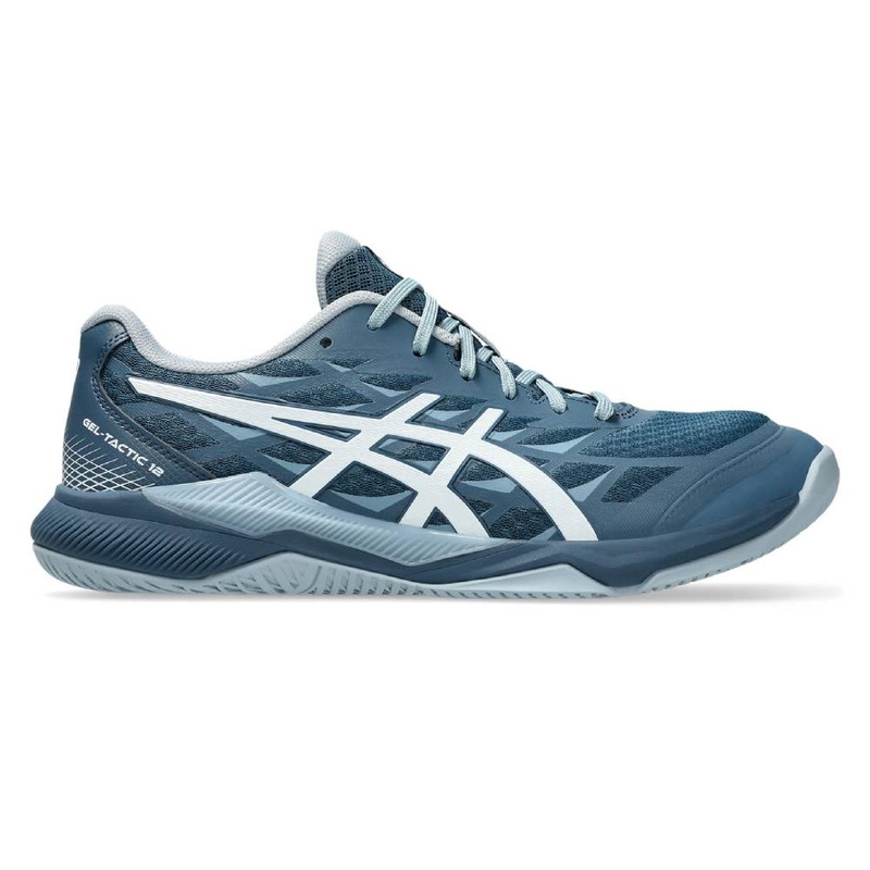 Asics Gel Tactic 12 Men’s Indoor Court Shoe (Vintage Indigo/White)
