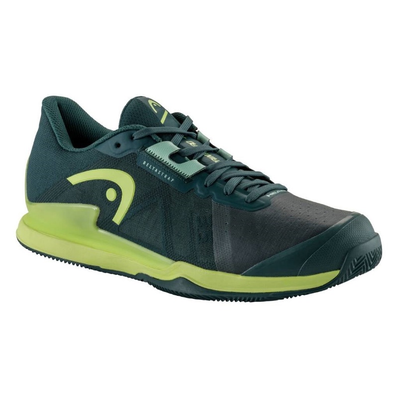 Head Sprint Pro 3.5 Clay Men’s Tennis Shoe (Green)