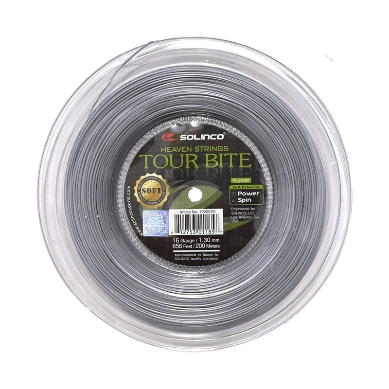 Solinco Tour Bite SOFT 16 Tennis String Reel – 656′