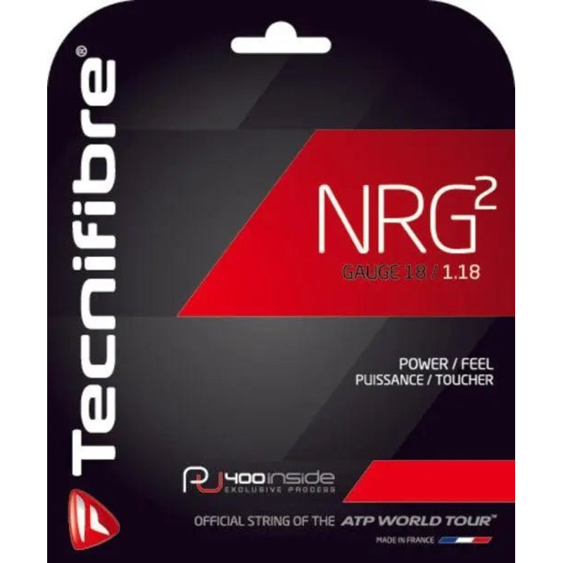 Tecnifibre NRG2 18 String Set – Black